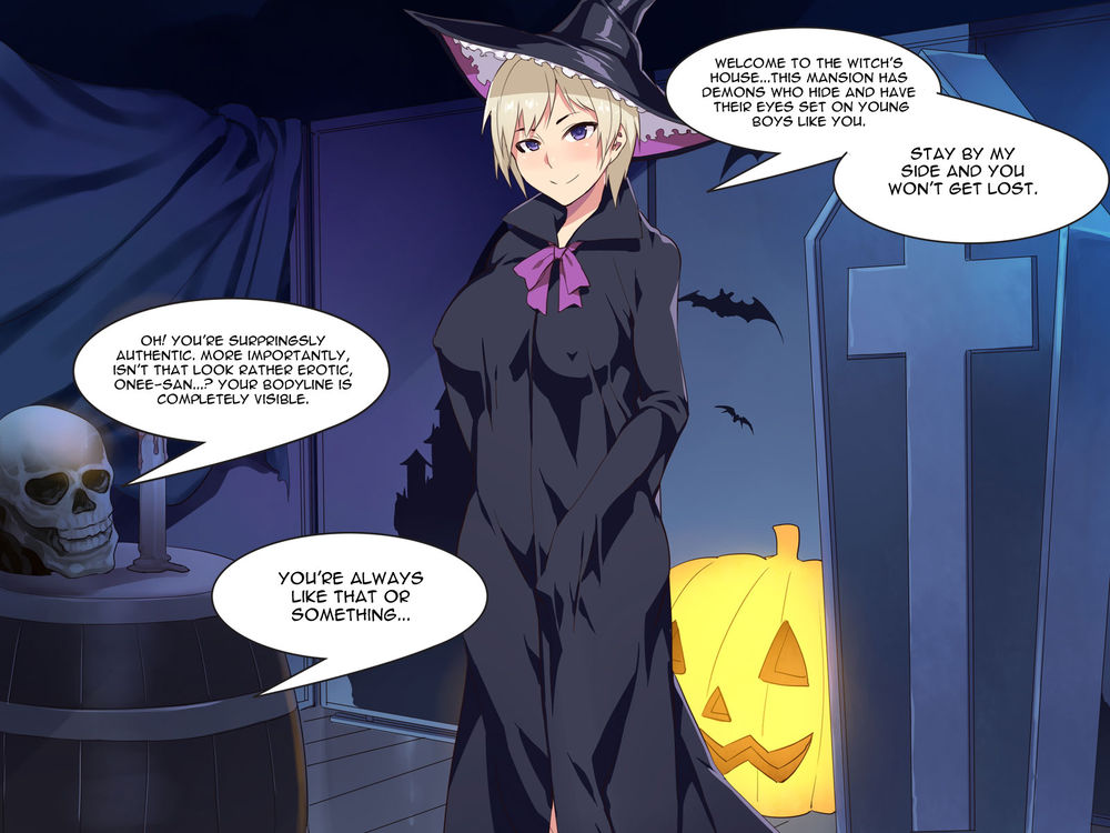 Hentai Manga Comic-Halloween Night Bitch-Read-44